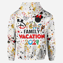 Load image into Gallery viewer, Personalized Disney Family Vacation All Over Shirt for Kids
