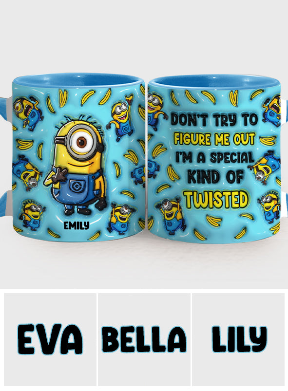 Personalized Minion Mug Custom Name Gift Idea for Kids