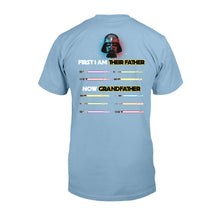 Load image into Gallery viewer, Personalized Darth Vader T-shirt and Hoodie for Grandfather's Day
