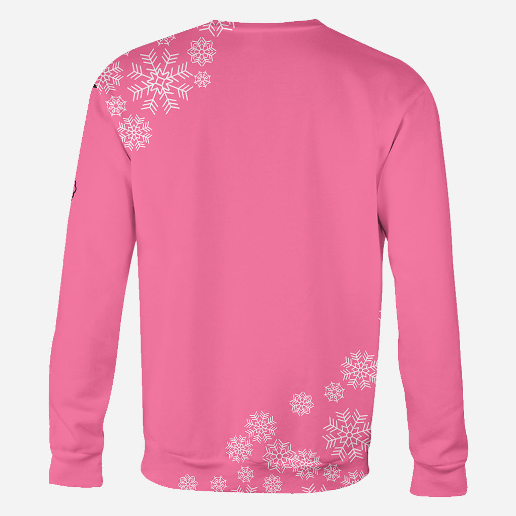 Personalized Grinchy Grandma Christmas All Over Shirt for Grandma
