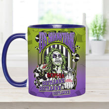 Load image into Gallery viewer, Personalized Beetlejuice Accent Mug Custom Name Halloween Gift
