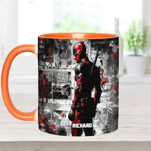 Load image into Gallery viewer, Personalized Psychopath Accent Mug Custom Name Gift Idea
