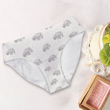 Load image into Gallery viewer, Personalized Women's Briefs with Ride Me Design for Her
