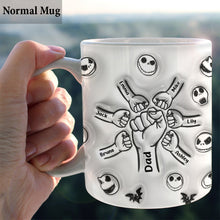 Load image into Gallery viewer, Personalized Nightmare Mug Custom Name Gift for Dad Halloween
