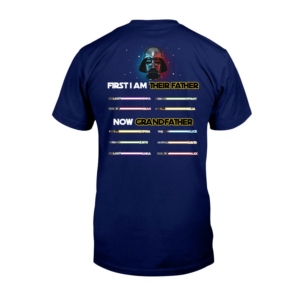 Personalized Darth Vader T-shirt and Hoodie for Grandfather's Day