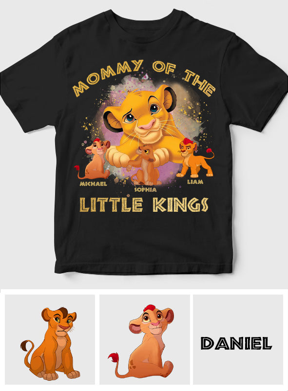 Personalized Mommy Of The Little Kings T-shirt and Hoodie for Mom
