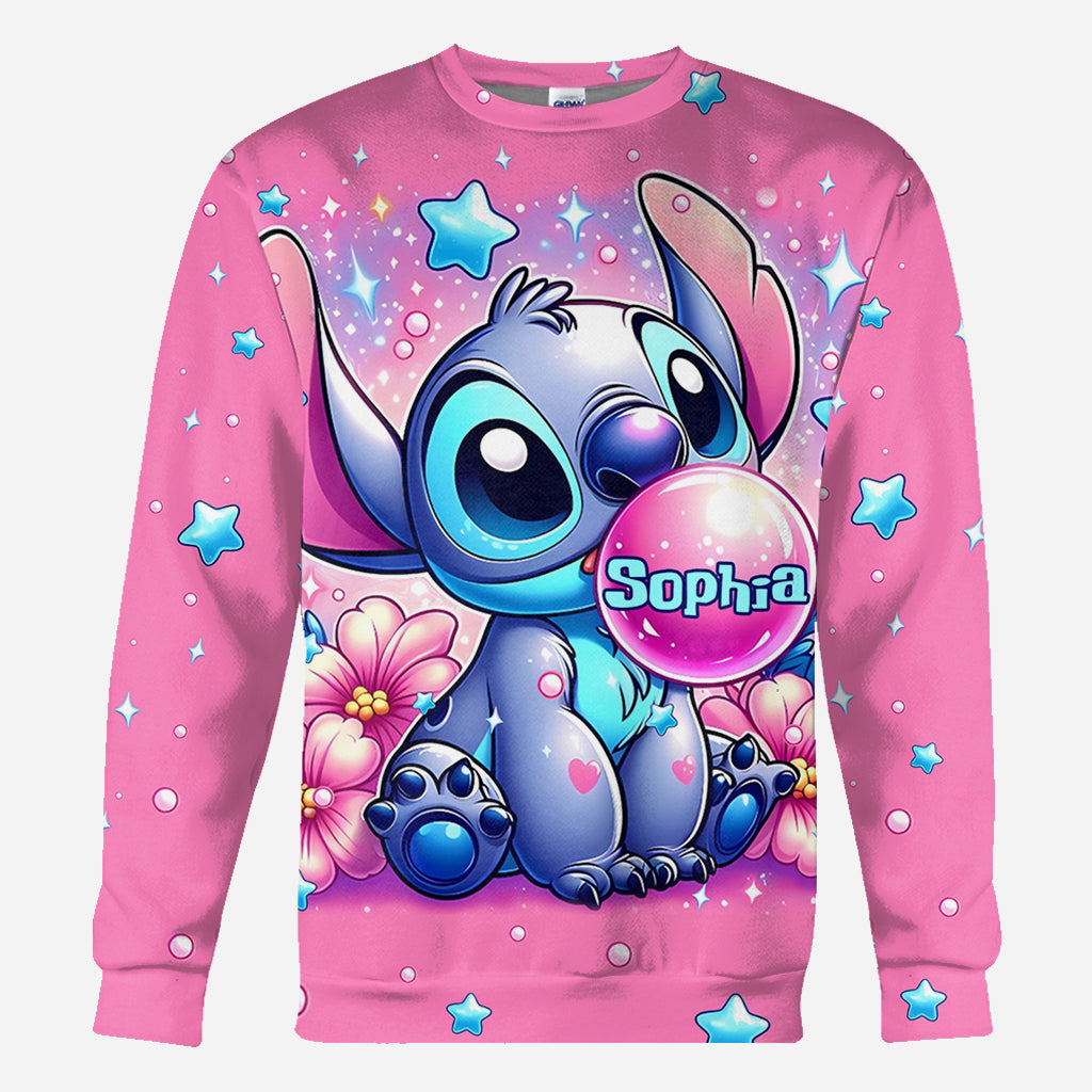 Personalized All Over Print Shirt Custom Name Gift for Kids