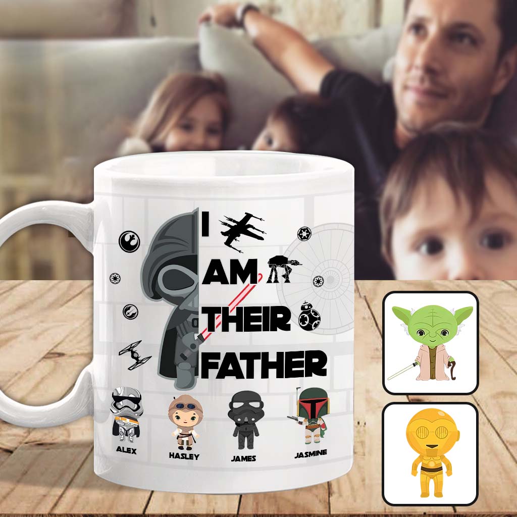 Personalized Star Wars Mug Custom Name Gift for Dad