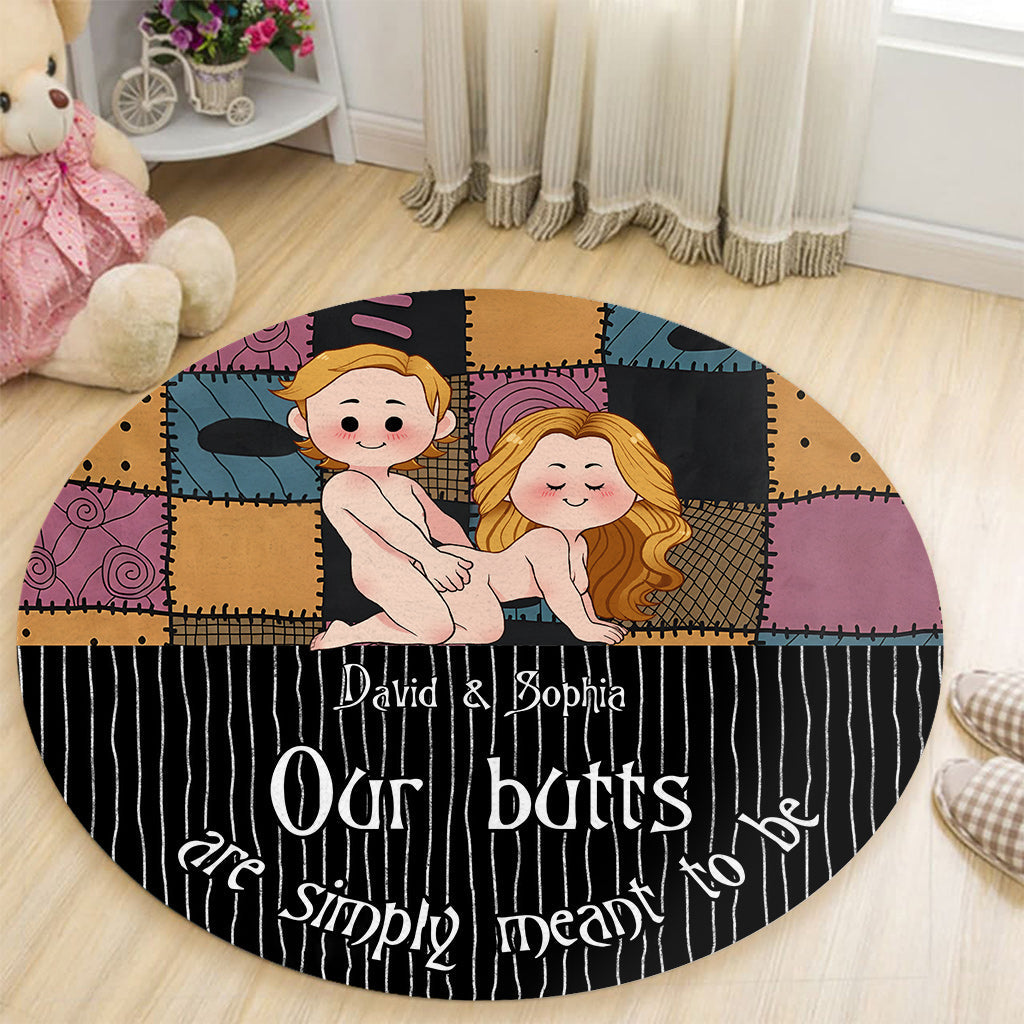 Personalized Round Rug Custom Couple Design Unique Home Decor