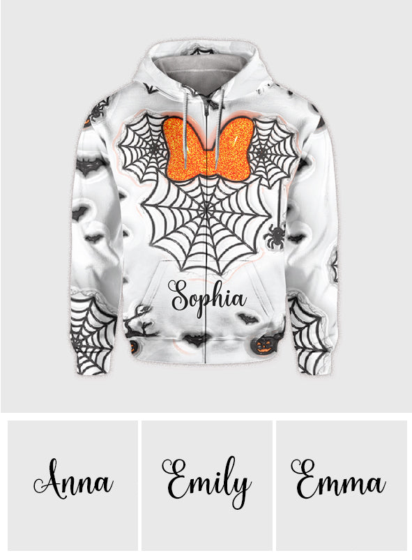 Personalized Halloween All Over Shirt Custom Name Gift