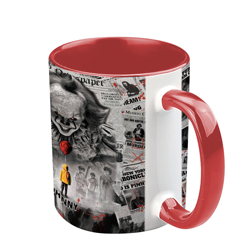 Personalized Horror Movie Accent Mug Custom Gift for Fans