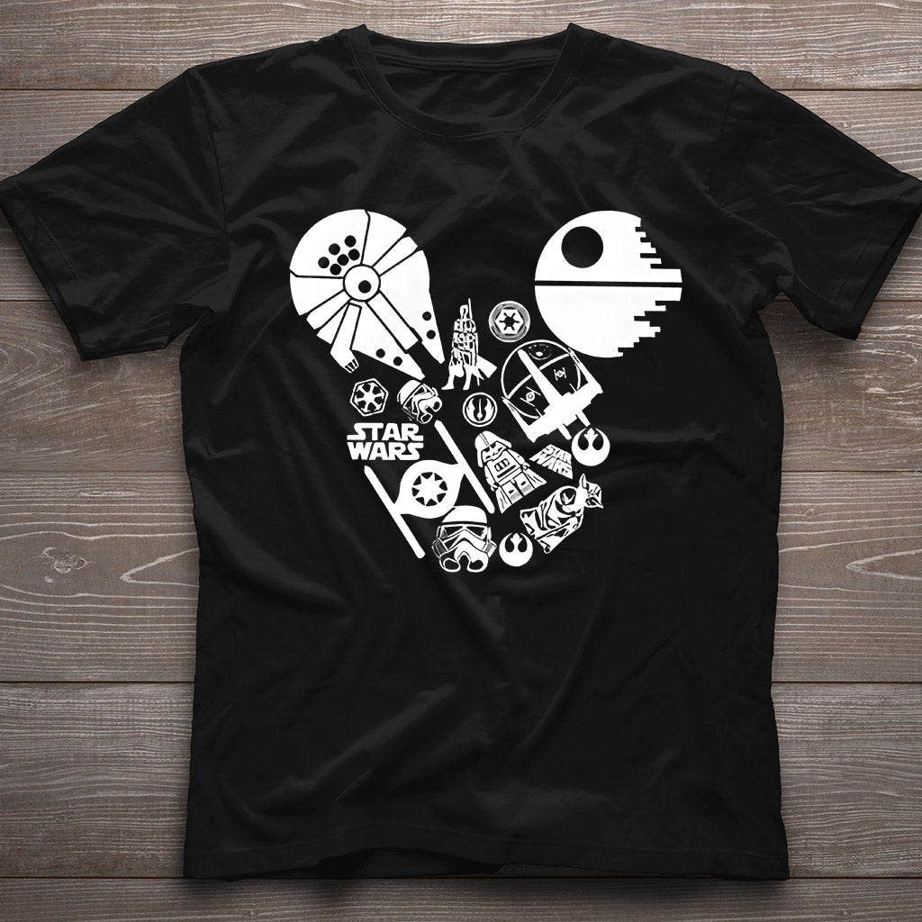 Personalized Star Wars Mouse Ears T-shirt & Hoodie Gift for Fans