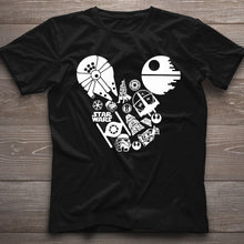 Load image into Gallery viewer, Personalized Star Wars Mouse Ears T-shirt &amp; Hoodie Gift for Fans
