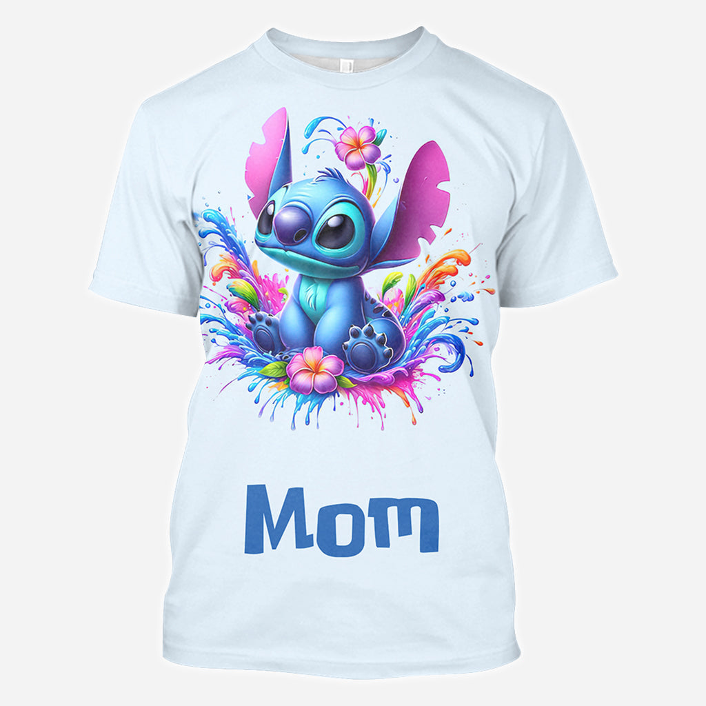 Personalized Ohana All Over Shirt Gift for Mom - Unique Birthday & Mother's Day Apparel