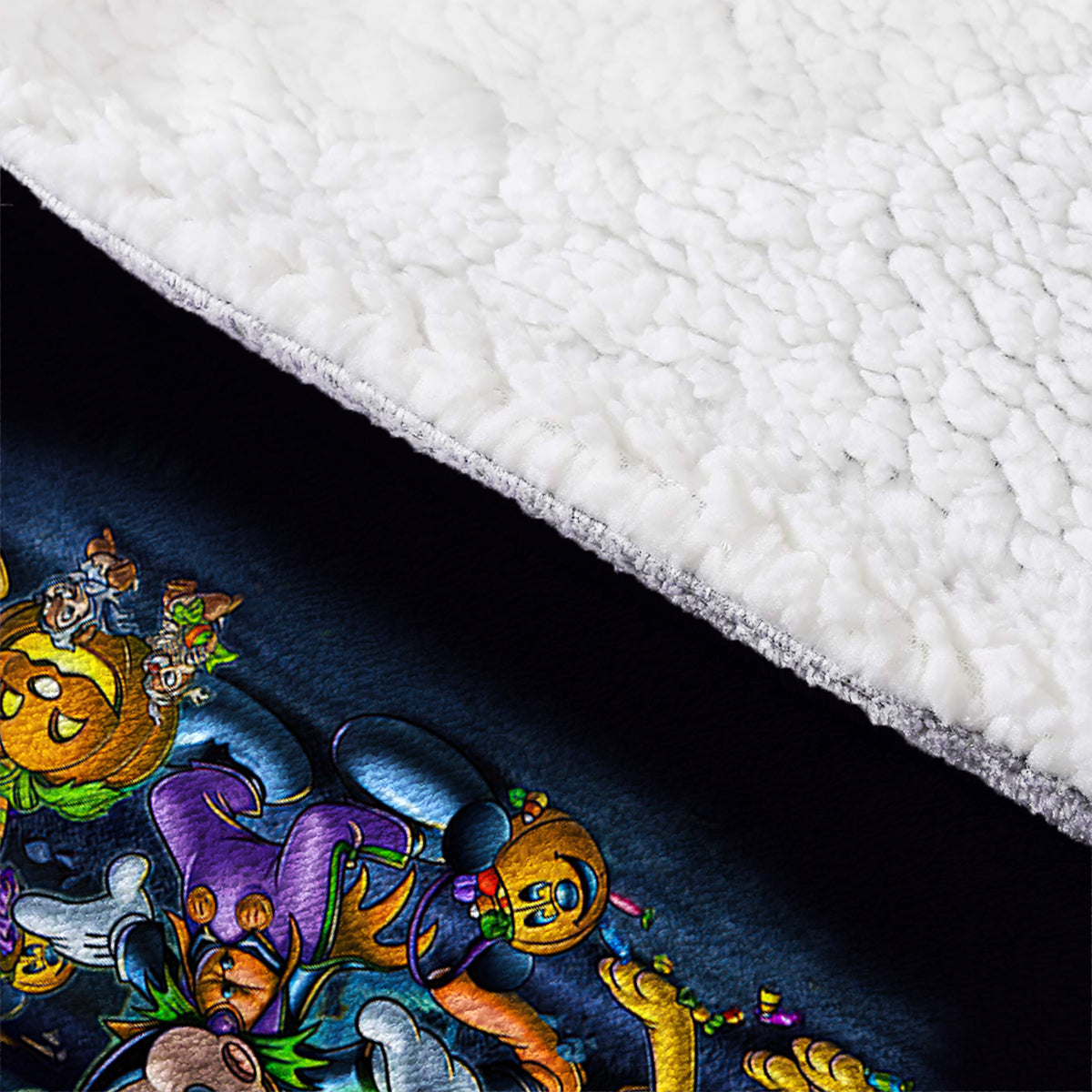 Personalized Halloween Blanket Hoodie Custom Name Gift