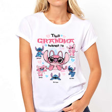 Load image into Gallery viewer, Custom Grandma Mouse T-shirt &amp; Hoodie with Family Names | Personalized Gift
