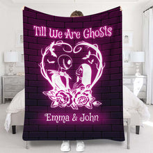 Load image into Gallery viewer, Personalized Nightmare Blanket Custom Couples Gift for Halloween
