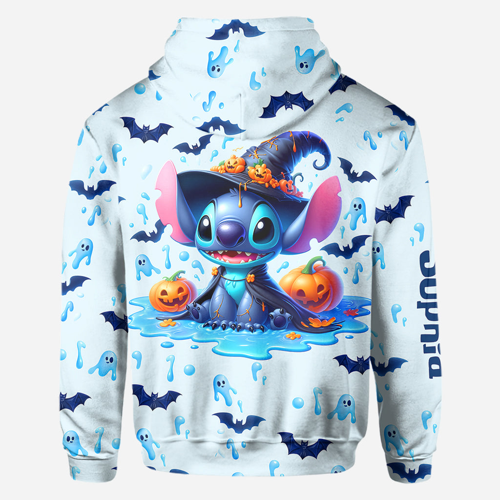 Personalized Halloween Ohana All Over Shirt Gift for Family