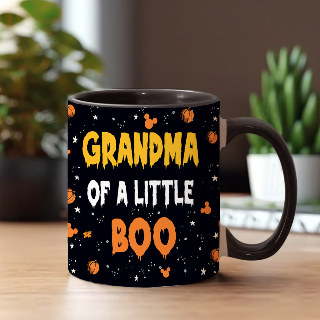 Personalized Halloween Mug for Grandma Custom Name Boo Crew Gift