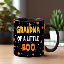 Load image into Gallery viewer, Personalized Halloween Mug for Grandma Custom Name Boo Crew Gift
