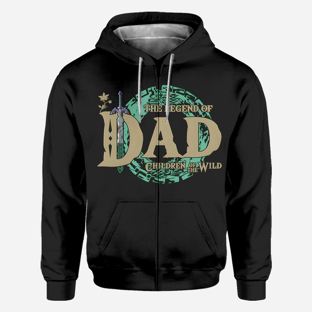 Personalized All Over Shirt The Legend of Dad/Mom Gift Idea