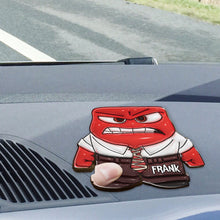 Load image into Gallery viewer, Personalized Shaped Car Visor Clip Custom Emotion Gift

