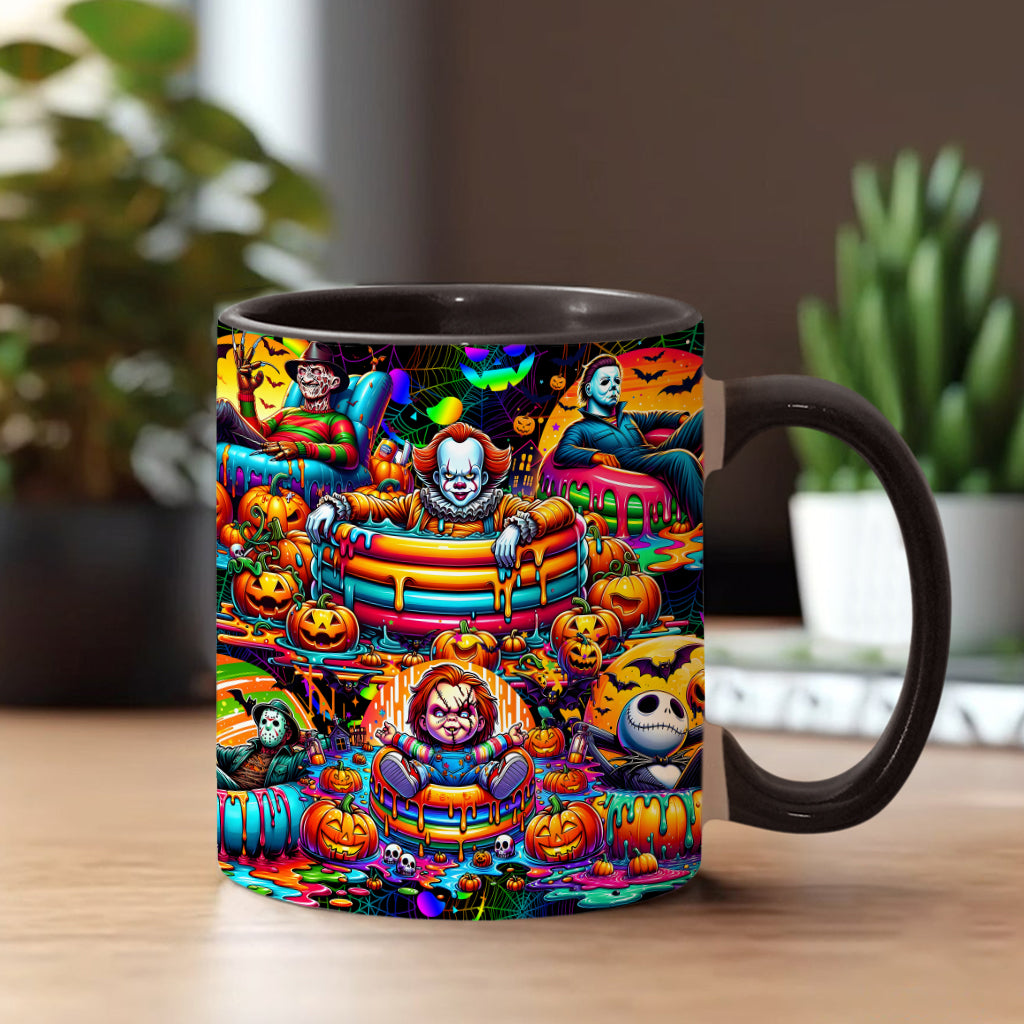 Personalized Halloween Accent Mug Custom Name Unique Gift