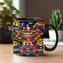 Load image into Gallery viewer, Personalized Halloween Accent Mug Custom Name Unique Gift
