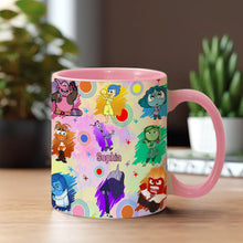 Load image into Gallery viewer, Personalized Accent Mug with Emotions Design Gift for Friends
