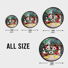 Load image into Gallery viewer, Personalized Stained Glass Suncatcher Unique Couple Gift for Anniversary
