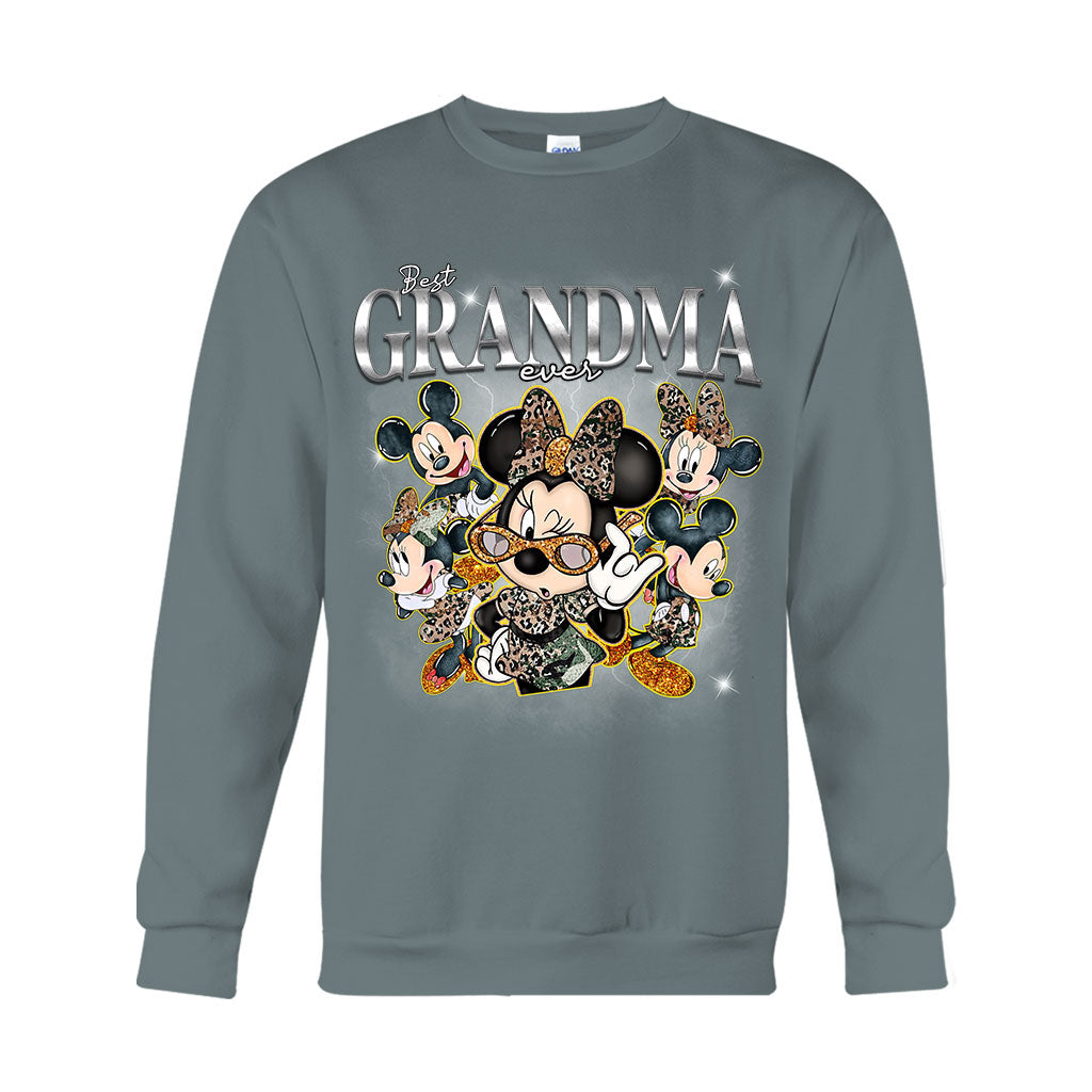 Personalized Best Grandma Mouse Ears T-shirt & Hoodie Gift