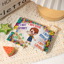 Load image into Gallery viewer, Personalized Kid Building Brick Block Customized Gift Idea
