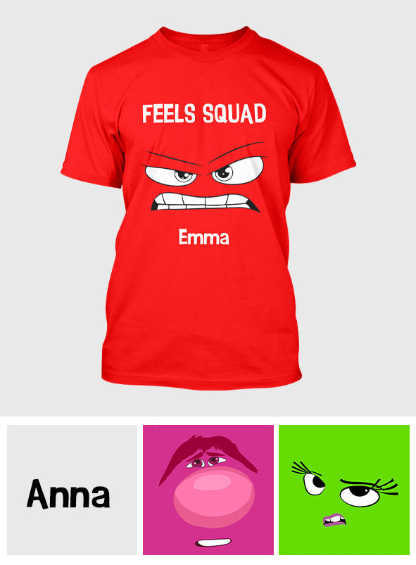 Personalized All Over Print Shirt with Custom Name for Friends