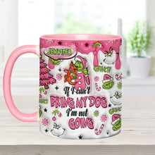 Load image into Gallery viewer, Personalized Grinch Accent Mug Custom Name Gift for Dog Lovers
