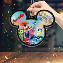 Load image into Gallery viewer, Personalized Mickey Mouse Suncatcher Custom Name Window Hanging Gift

