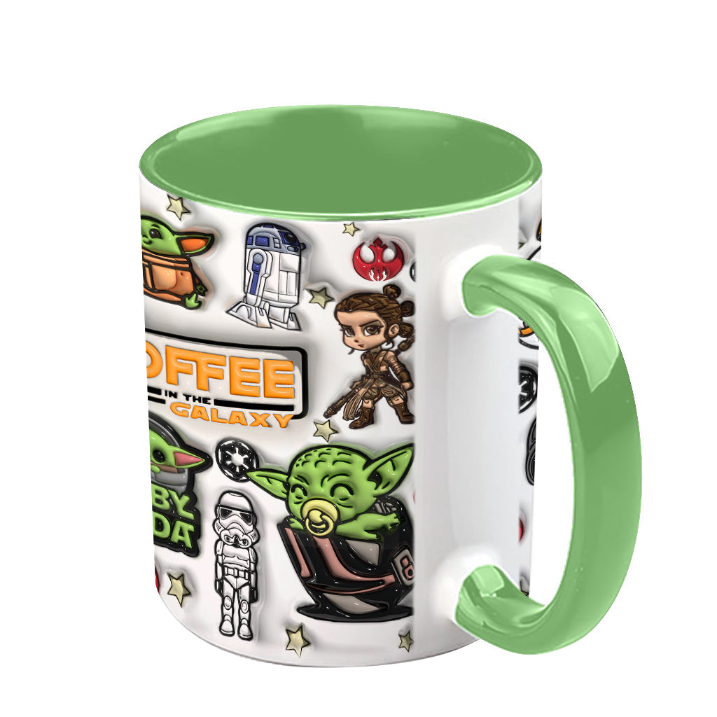 Personalized The Force Accent Mug Custom Name Gift for Star Wars Fans
