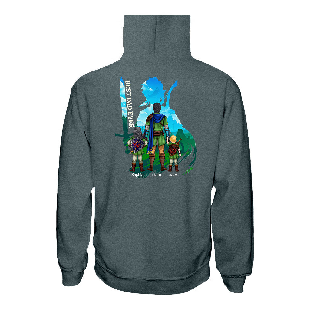 Personalized Legend of Dad T-Shirt & Hoodie Custom Name Gift for Father's Day