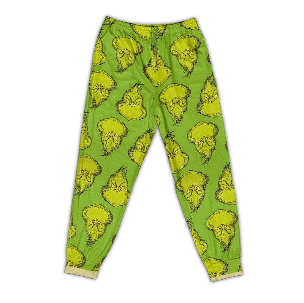 Personalized Grinch Pajama Set for Kids | Christmas Gift