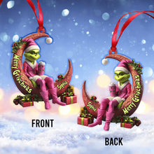 Load image into Gallery viewer, Personalized Grinch Christmas Ornament Custom Name Gift
