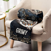 Load image into Gallery viewer, Personalized Nightmare Before Christmas Blanket Gift for Kids
