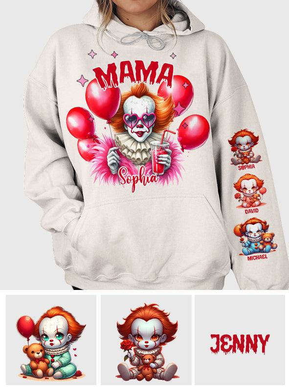 Personalized Scary Mama All Over Shirt Custom Name Gift