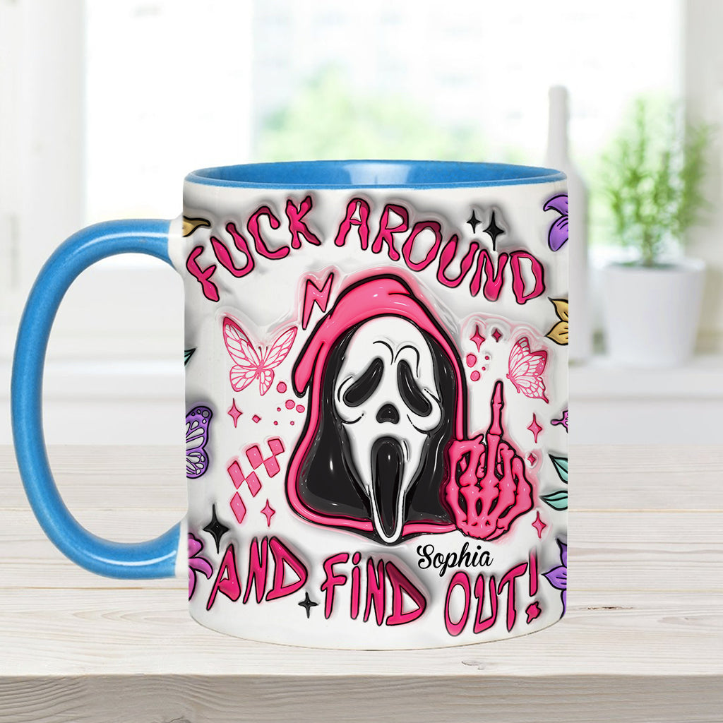 Personalized Funny Accent Mug Custom Name Gift for Friend