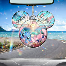Load image into Gallery viewer, Personalized Ohana Car Ornament Custom Name Gift for Mom/Dad
