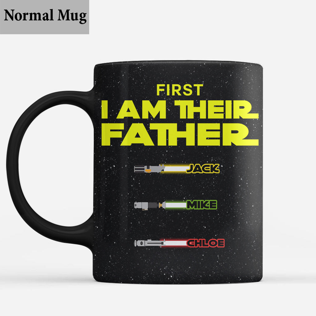 Personalized Star Wars Mug for Grandfathers Custom Name Gift