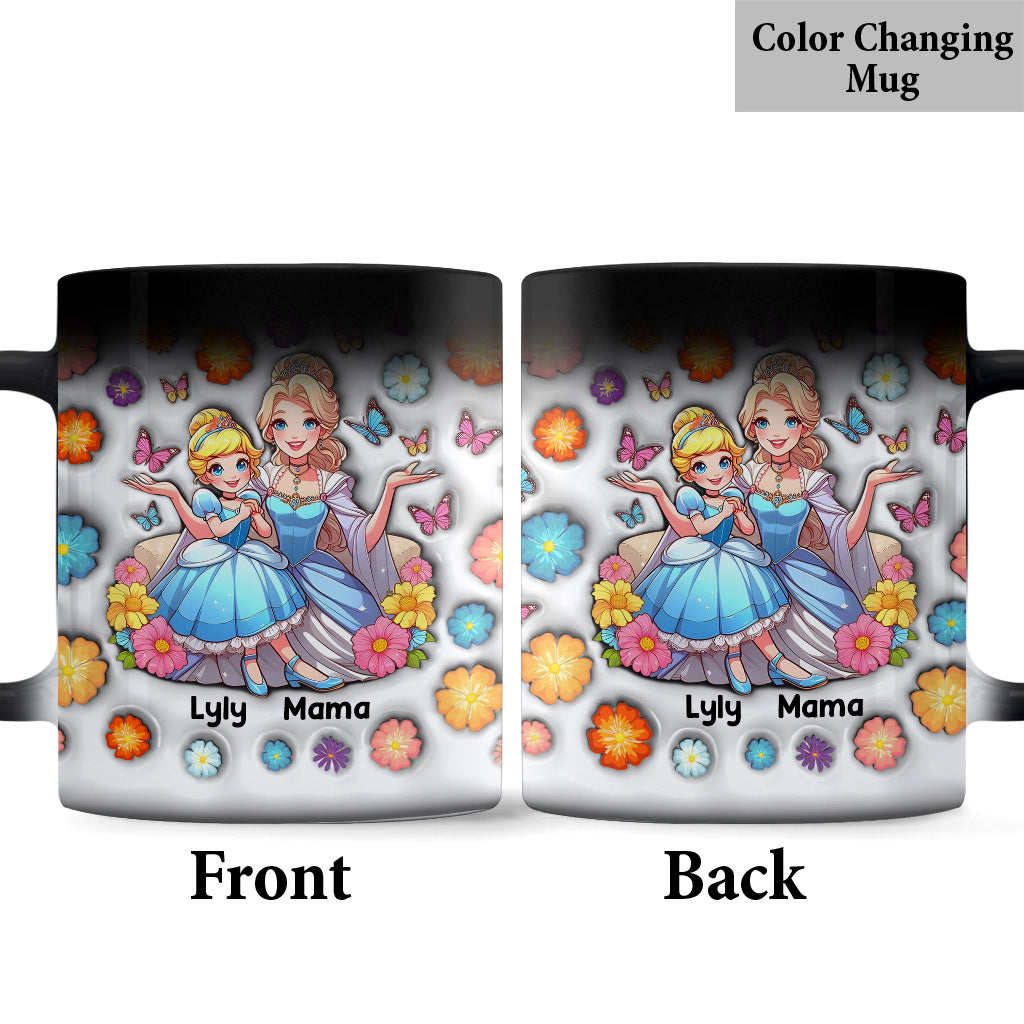Personalized Mother-Daughter Mouse Mug Custom Name Gift