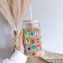 Load image into Gallery viewer, Personalized 16oz Can Glass with Straw for Kids &amp; Adults - Today I Feel Gift
