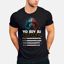 Load image into Gallery viewer, Personalized Yo Soy Su Padre T-shirt &amp; Hoodie Gift for Dad
