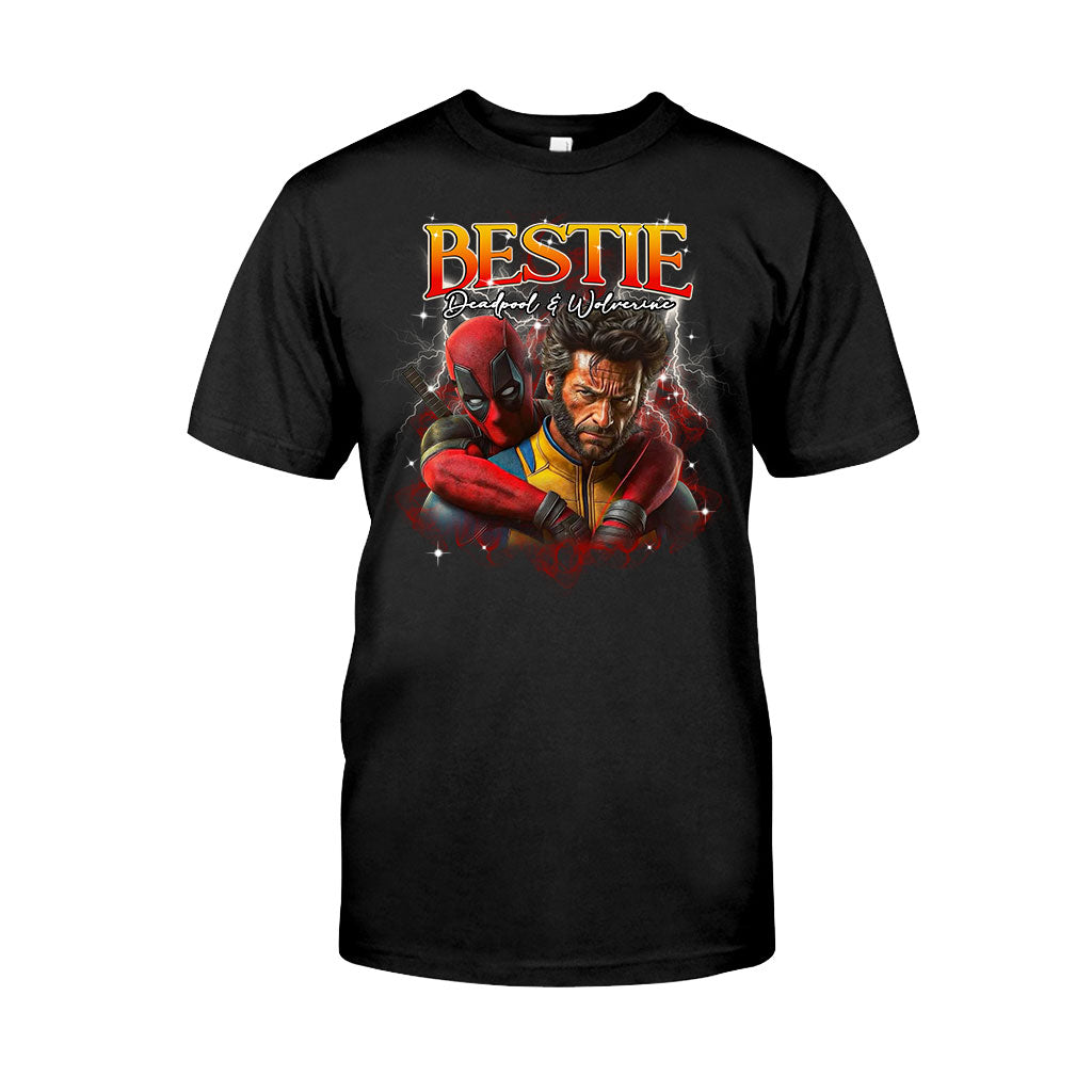 Personalized 90s Vintage Bootleg Tee Custom Bestie Shirt Gift
