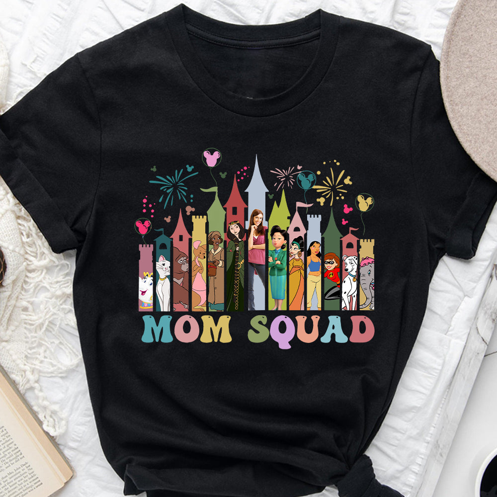 Personalized Mom Squad T-shirt & Hoodie Custom Gift for Mothers