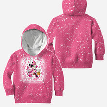 Load image into Gallery viewer, Personalized Breast Cancer Awareness Hoodie &amp; Leggings Set with Custom Design
